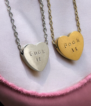 Double Sided Heart Necklace