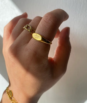Fuck Off Signet Ring