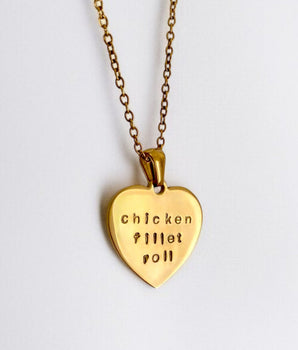 Chicken Fillet Roll Necklace