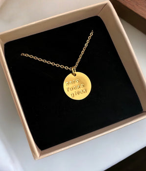 Zero Fucks Given Necklace