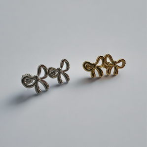 Mini Bow Stud Earrings