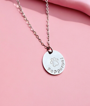 Custom Pet Name Necklace