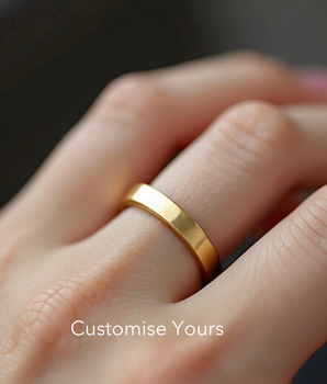 Gold Personalised Ring - Customise it!