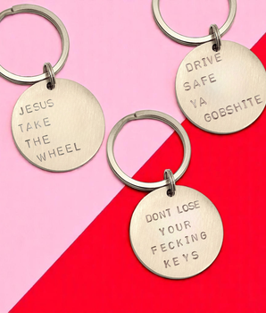 Custom Keyring - Personalise Yours!