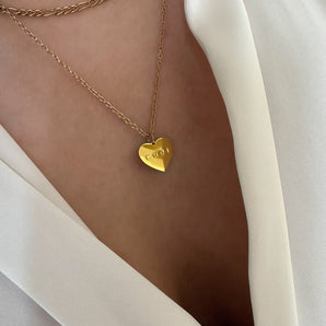 Cunt Heart Necklace