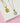 Me Auld Flower Necklace - Gold