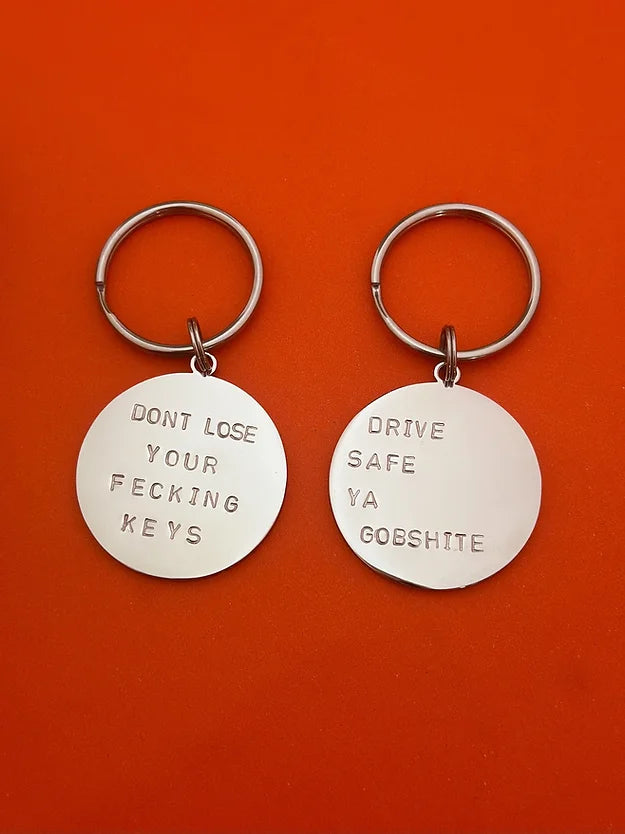 Funny Bold Keyrings | Rudies and Co – Rudies and Co.