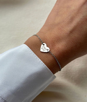 Dainty Heart Bracelet