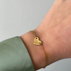 Dainty Heart Bracelet