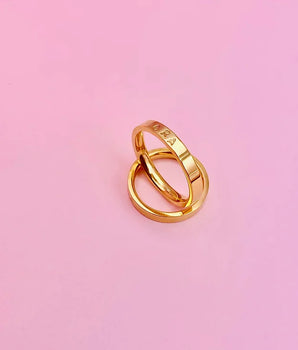 Gold Personalised Ring - Customise it!