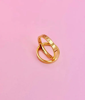 Gold Personalised Ring - Customise it!