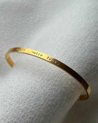 Personalised Bangle Bracelet.Engraved Words, name and dates. Custom Engraving. Waterproof jewellery in Ireland 