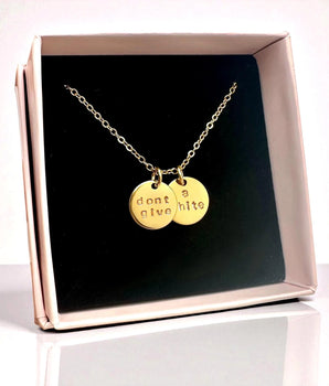 Don't Give a Shite Necklace